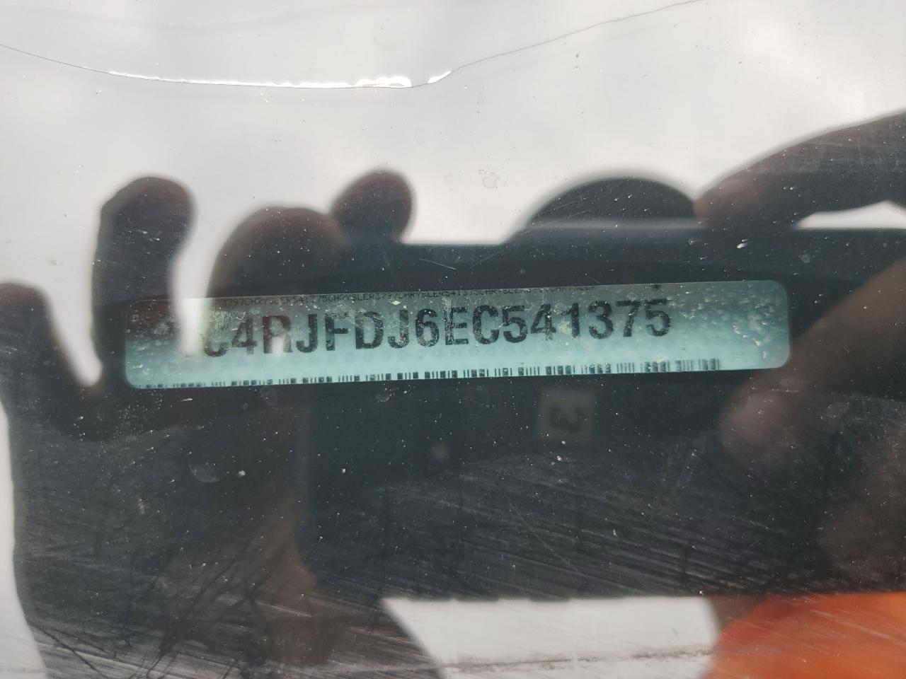 2014 Jeep Grand Cherokee Srt-8 VIN: 1C4RJFDJ6EC541375 Lot: 68720665