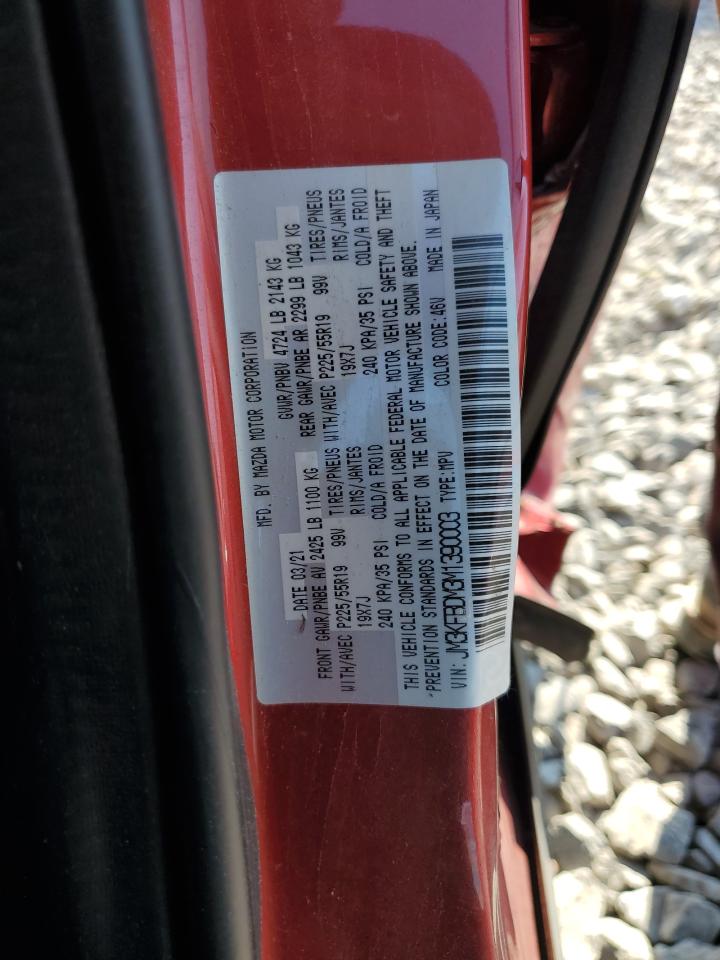 2021 Mazda Cx-5 Grand Touring VIN: JM3KFBDM3M1390003 Lot: 68518475