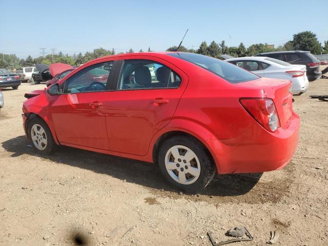  CHEVROLET SONIC 2014 Red