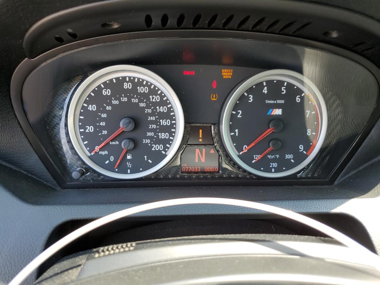 2007 BMW M6 VIN: WBSEK93567CS32566 Lot: 68852275