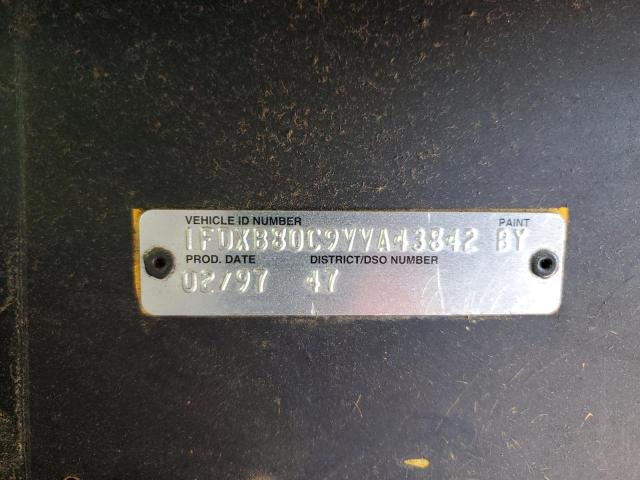 1997 FORD BUS CHASSIS B800  