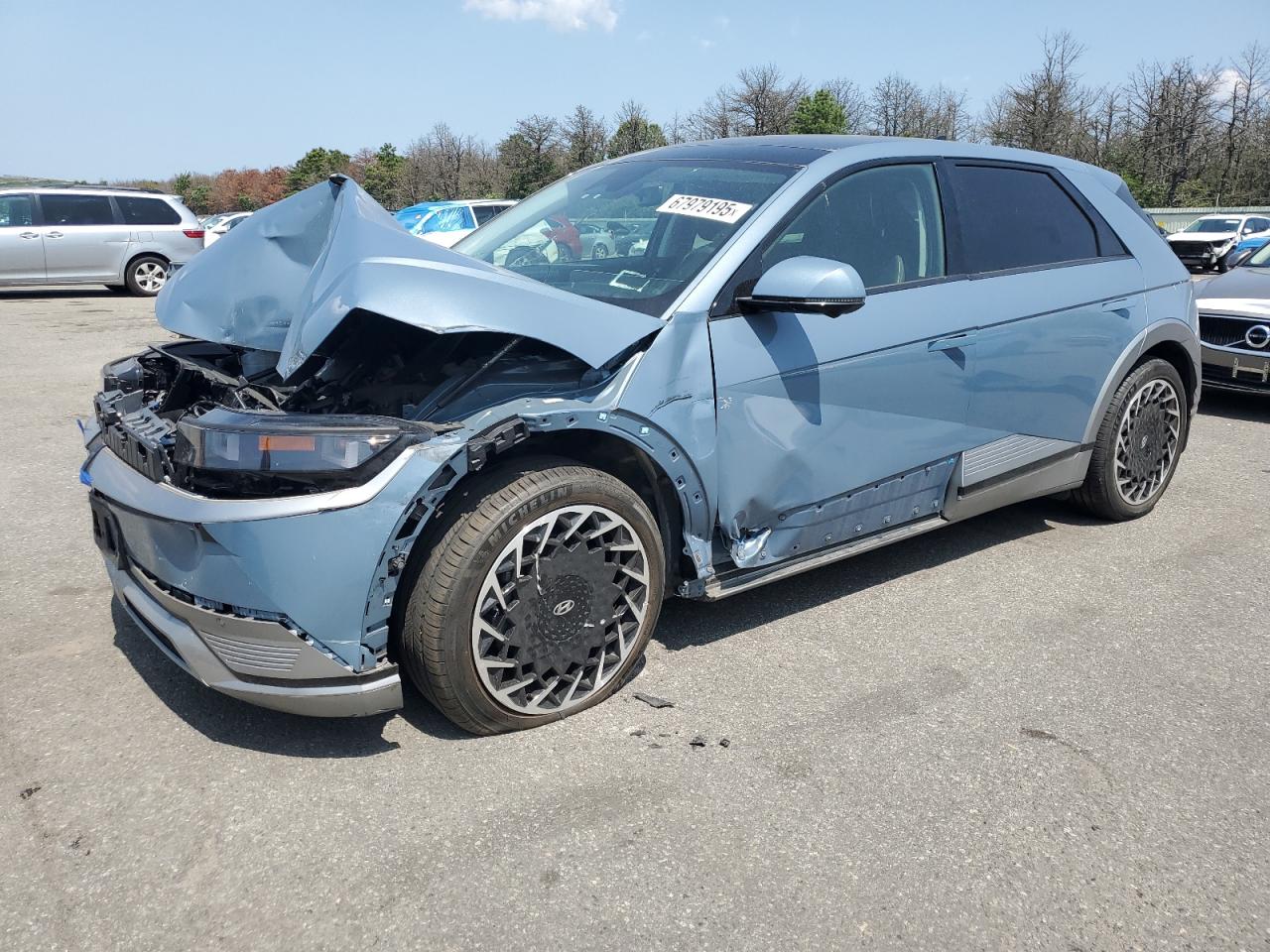 2023 Hyundai Ioniq 5 Limited blue null electric KM8KRDAF6PU130842 photo #1