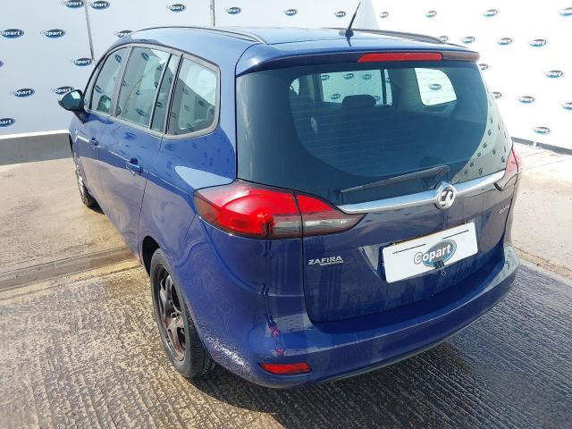 2015 VAUXHALL ZAFIRA TOURER EX CDTI ECO 1.6 CDTI ECOFLEX EXCLUSIV 5DR