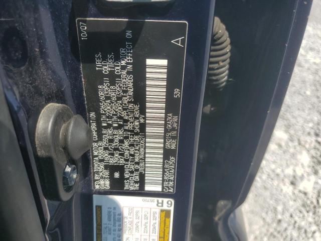 2008 TOYOTA 4RUNNER LIMITED  