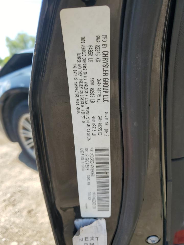 2010 Chrysler 300 Touring VIN: 2C3CA5CV4AH306909 Lot: 69995685