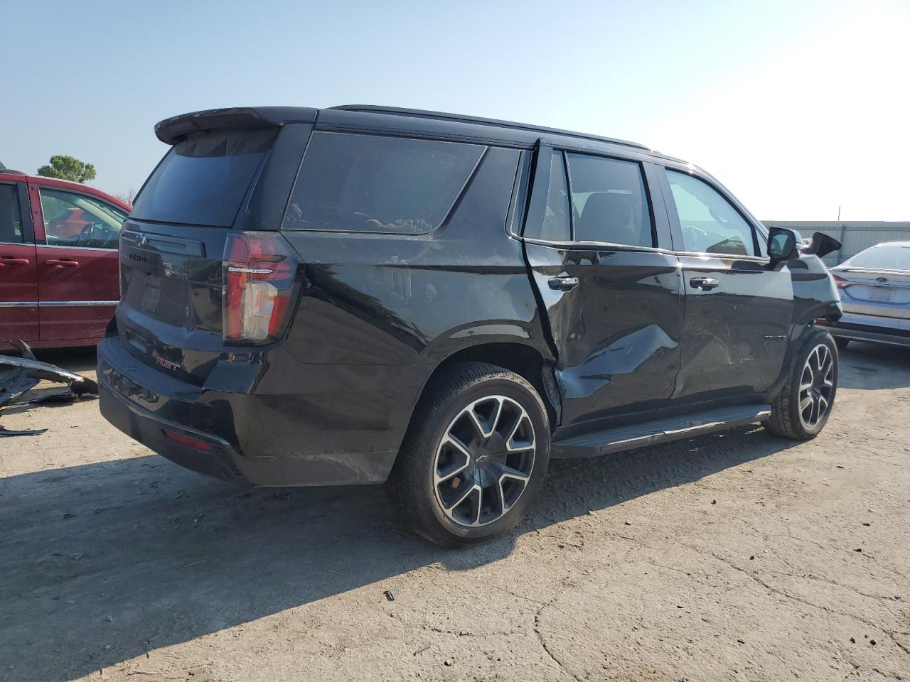 2022 Chevrolet Tahoe K1500 Rst black null gas 1GNSKRKD0NR100083 photo #4