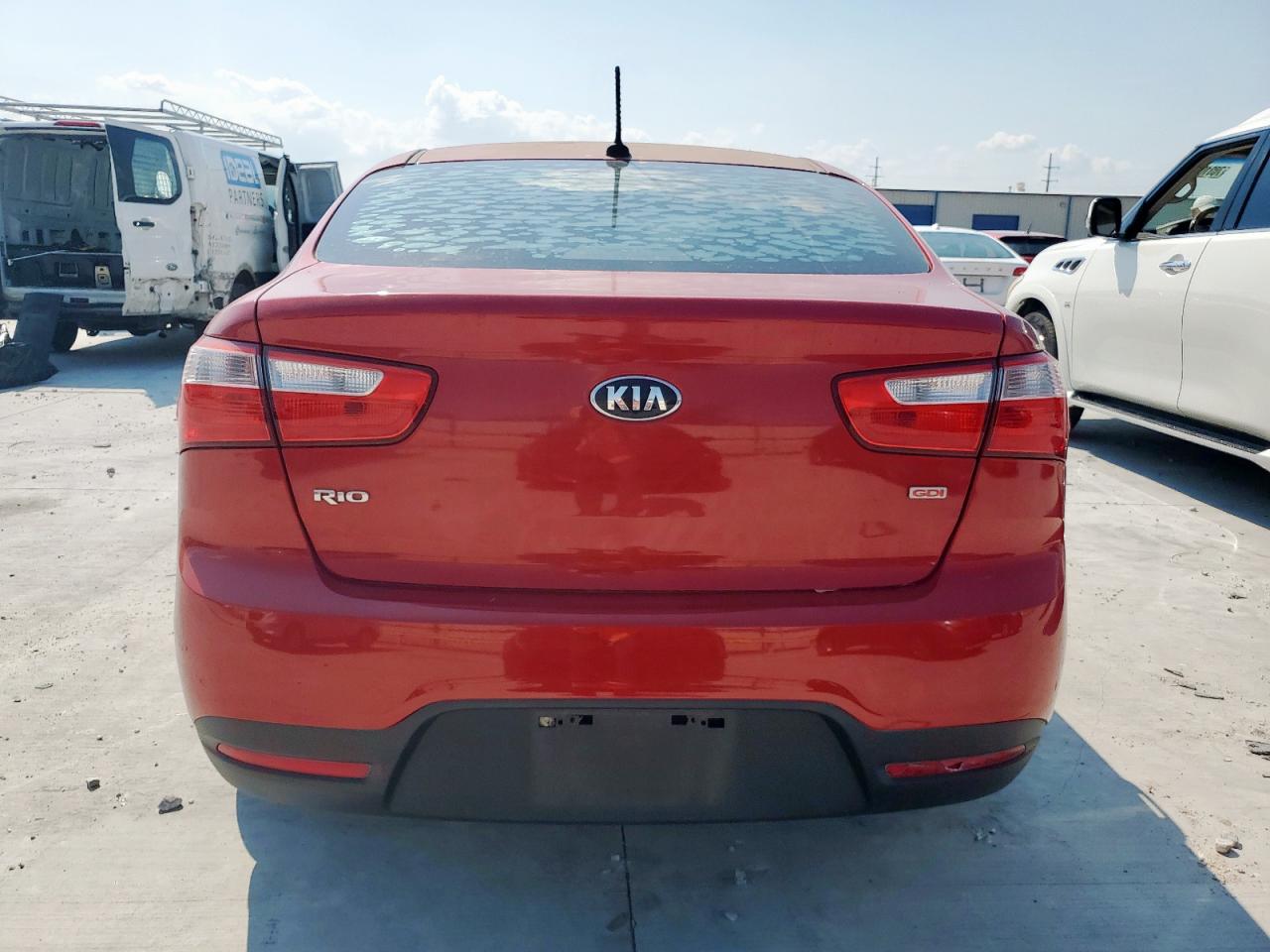 2015 Kia Rio Lx VIN: KNADM4A33F6515101 Lot: 70478605