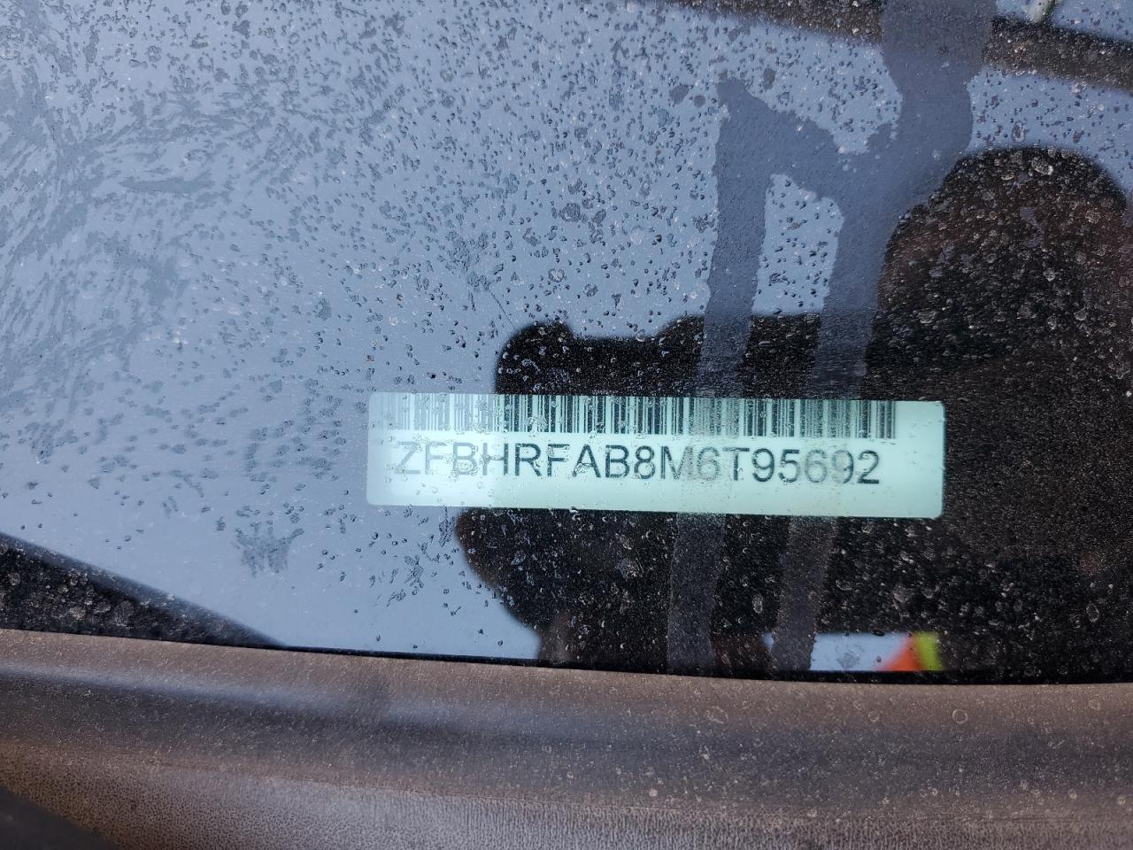 2021 Ram Promaster City VIN: ZFBHRFAB8M6T95692 Lot: 66727305