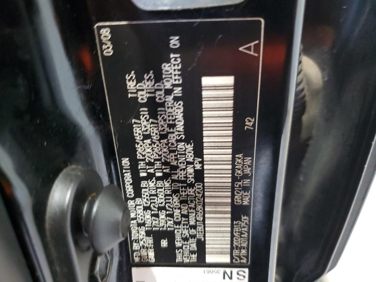 2008 Toyota 4Runner Sr5 VIN: JTEBU14R68K024200 Lot: 68663455