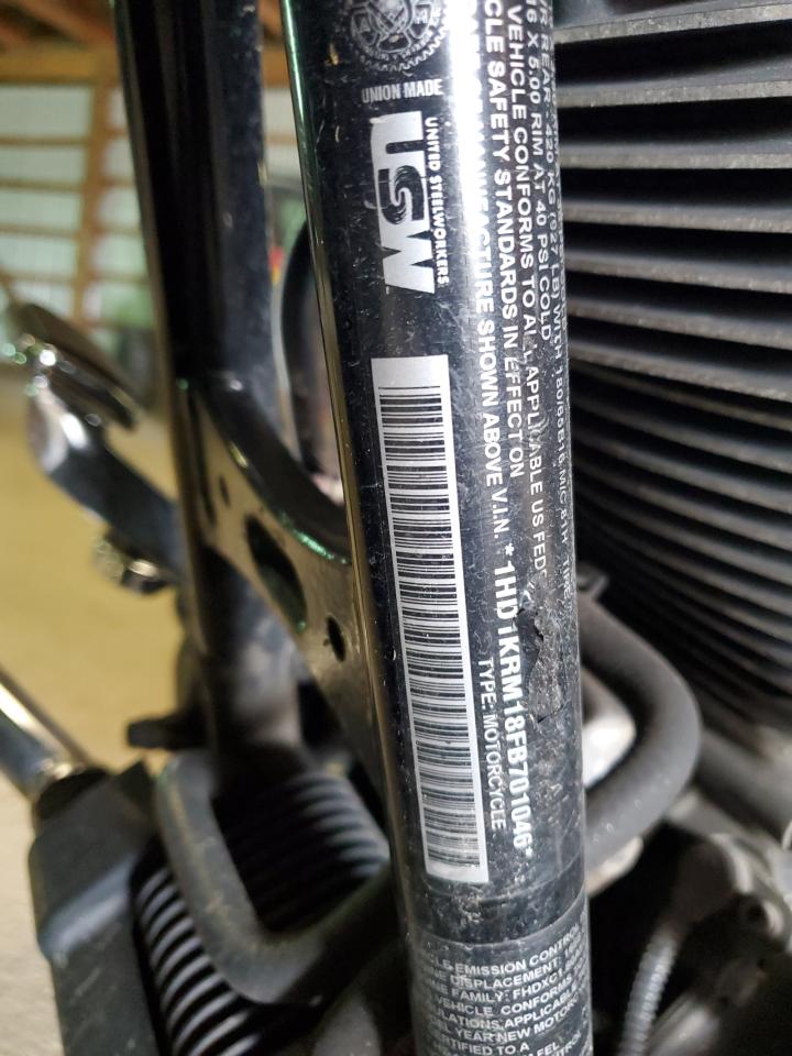 2015 Harley-Davidson Flhxs Street Glide Special VIN: 1HD1KRM18FB701046 Lot: 70695195