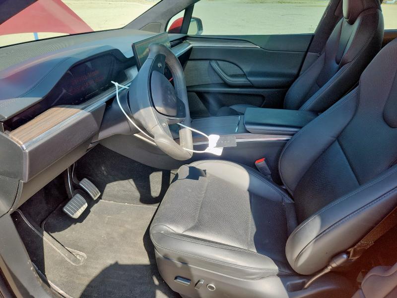  TESLA MODEL X 2023 Czerwony