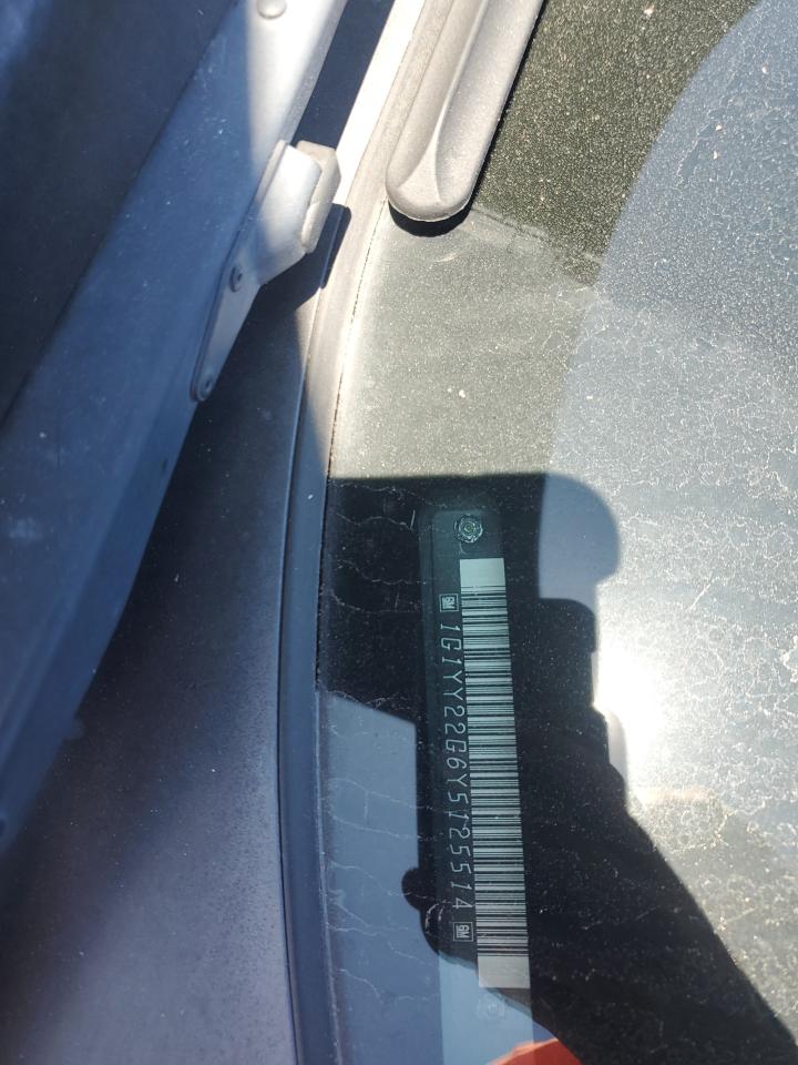 2000 Chevrolet Corvette VIN: 1G1YY22G6Y5125514 Lot: 69541795