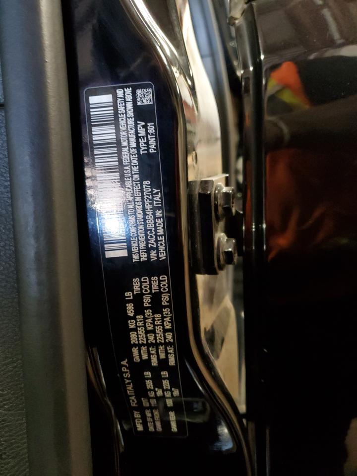 2017 Jeep Renegade Latitude VIN: ZACCJBBB4HPF27078 Lot: 66985755