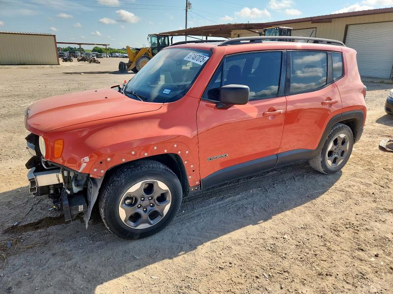  JEEP RENEGADE 2016 Оранжевый