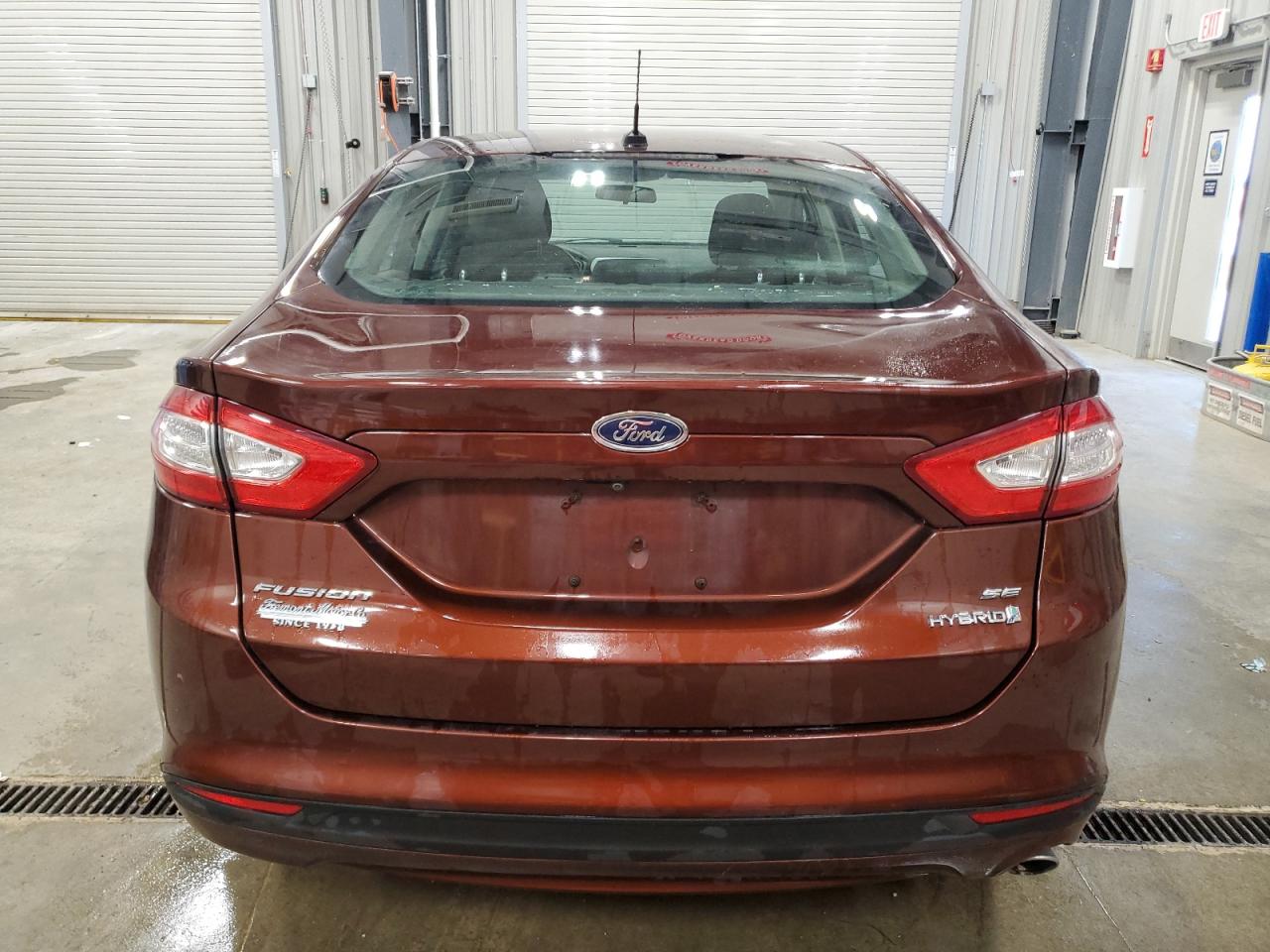 2015 Ford Fusion Se Hybrid VIN: 3FA6P0LU8FR199947 Lot: 66564685