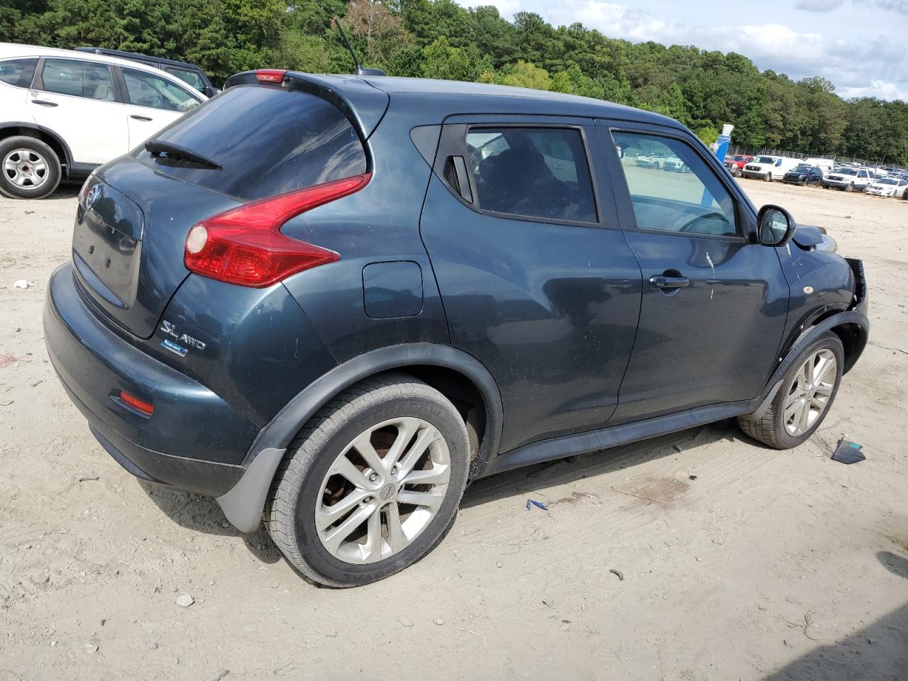 2013 Nissan Juke S green suv gas JN8AF5MV7DT213381 photo #4