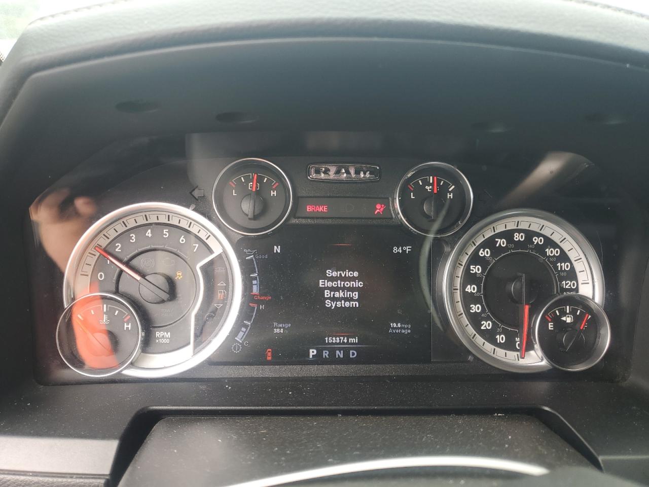 2014 Ram 1500 Laramie VIN: 1C6RR7NT7ES374567 Lot: 69382485