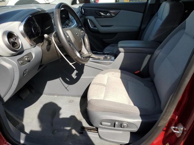  CHEVROLET BLAZER 2019 Czerwony
