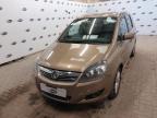 2012 VAUXHALL ZAFIRA DES for sale at Copart SANDWICH