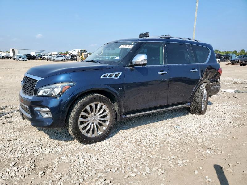  INFINITI QX80 2016 Синий