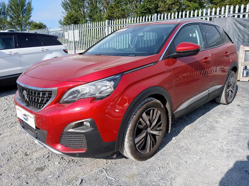 2020 PEUGEOT 3008 ALLURE BLUEHDI S/S  for sale at Copart BELFAST