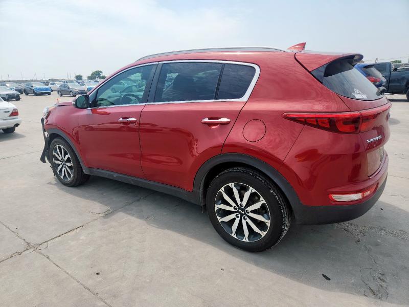  KIA SPORTAGE 2018 Бордовый