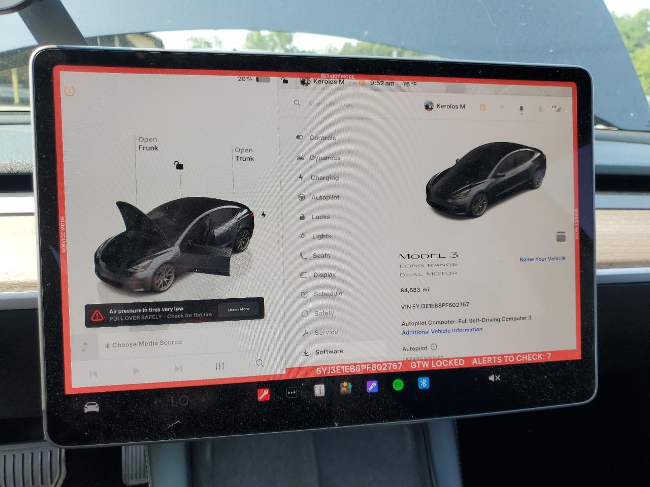 2023 Tesla Model 3 VIN: 5YJ3E1EB8PF602767 Lot: 65734585