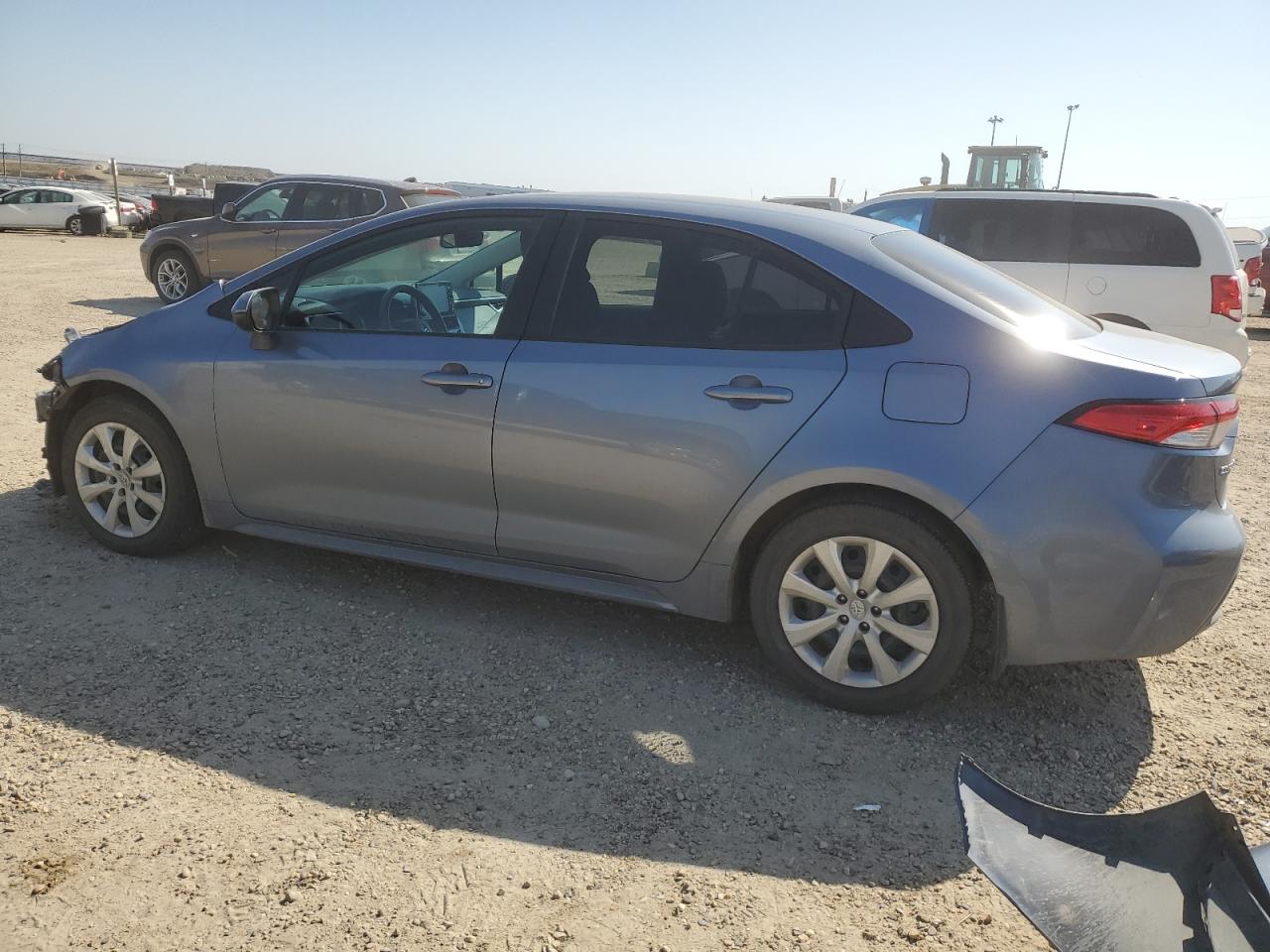 2021 Toyota Corolla Le grey null gas 5YFBPMBE4MP262782 photo #3