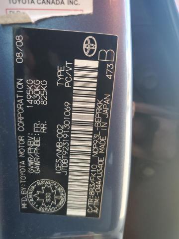 2009 TOYOTA YARIS   