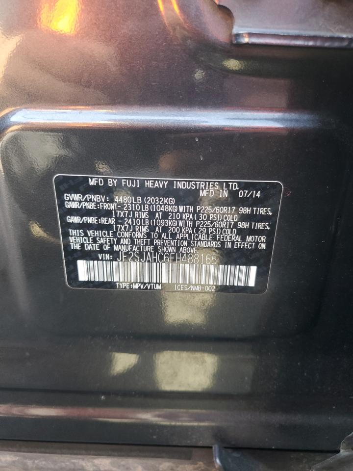 2015 Subaru Forester 2.5I Limited VIN: JF2SJAHC6FH488165 Lot: 70964475