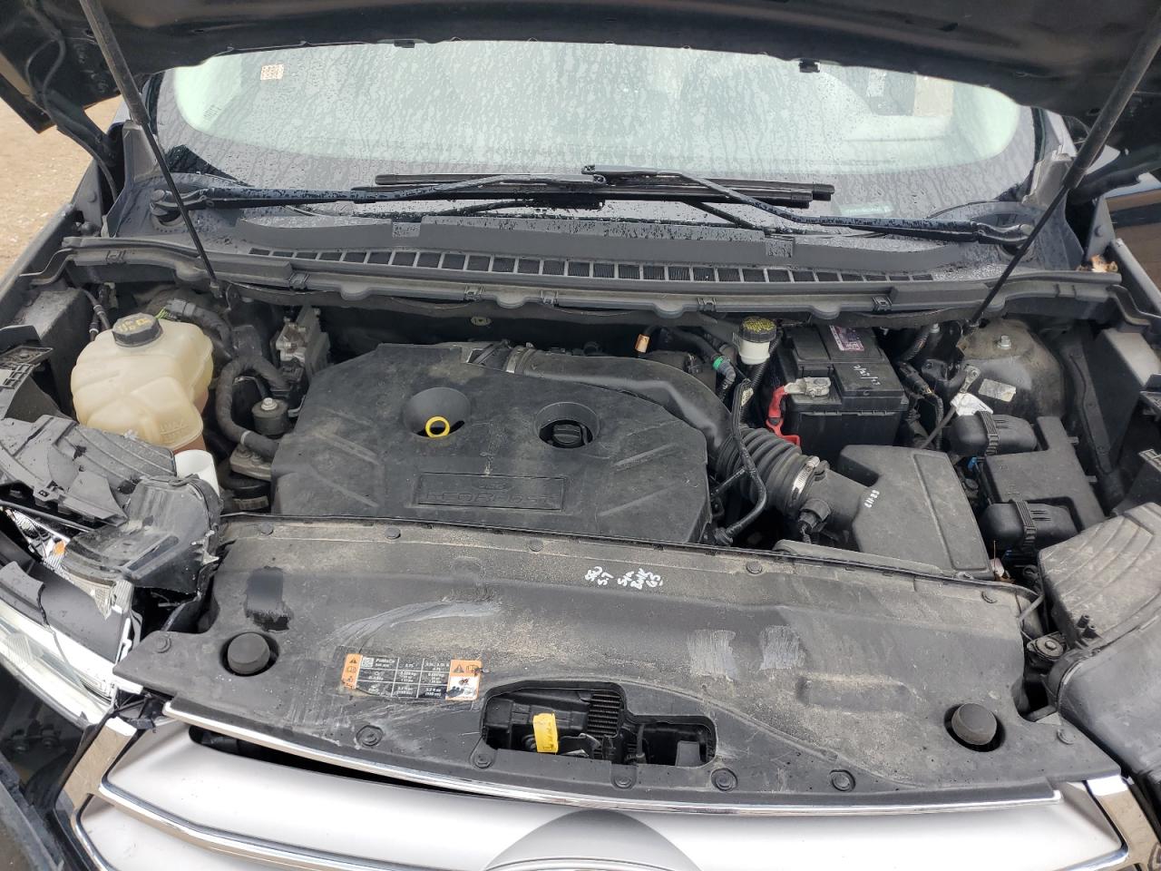 2017 Ford Edge Titanium VIN: 2FMPK4K96HBB80747 Lot: 70464585