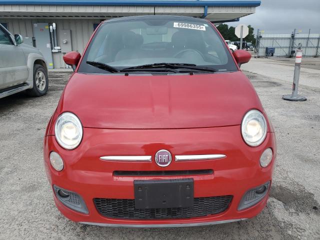  FIAT 500 2012 Red