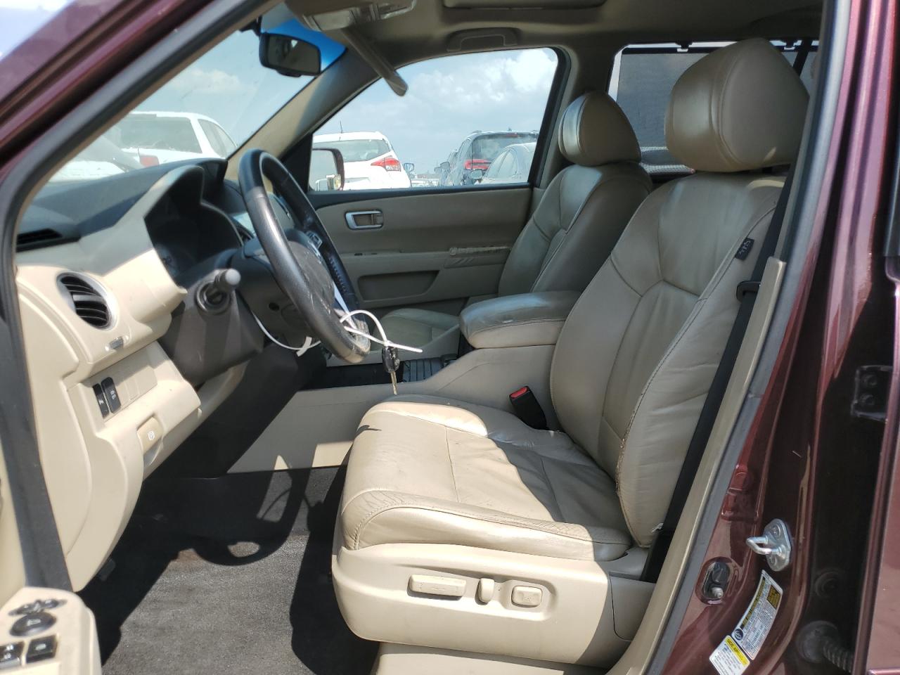 2011 Honda Pilot Touring VIN: 5FNYF4H93BB060595 Lot: 68725315