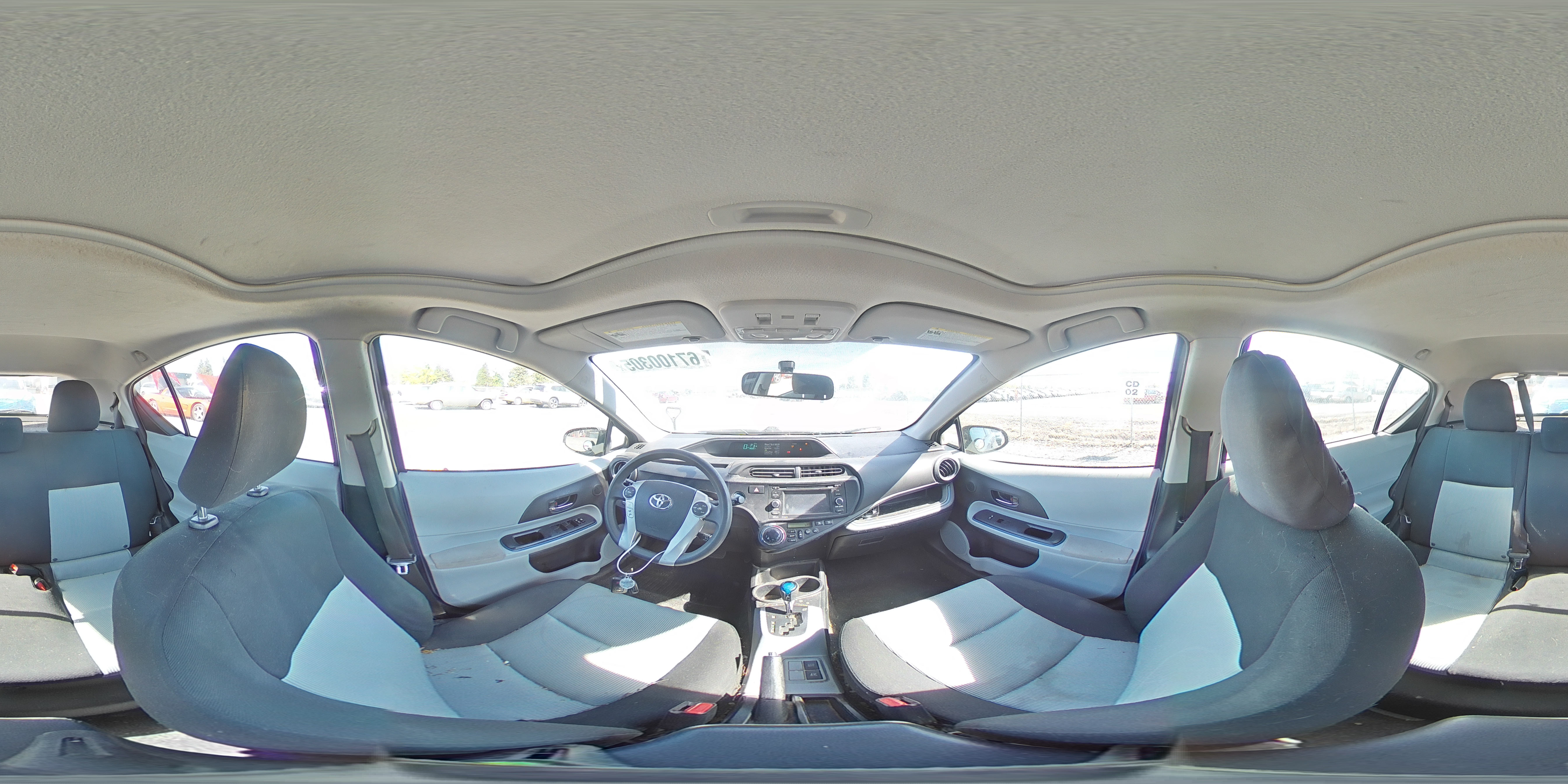 2013 Toyota Prius C VIN: JTDKDTB36D1057003 Lot: 67100305