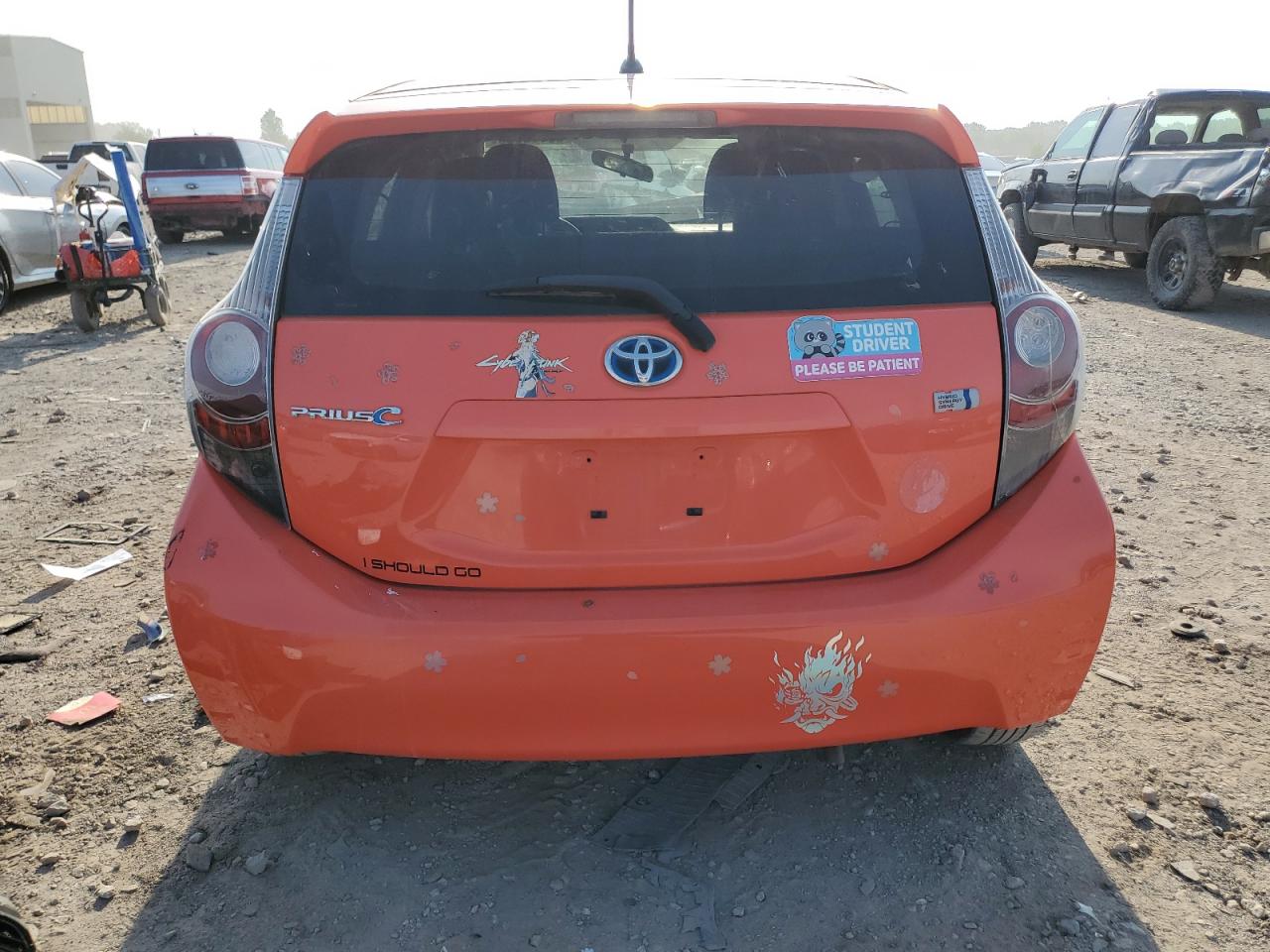 2012 Toyota Prius C VIN: JTDKDTB31C1012033 Lot: 68552355