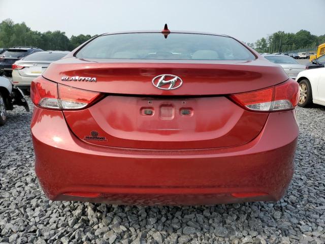  HYUNDAI ELANTRA 2013 Czerwony