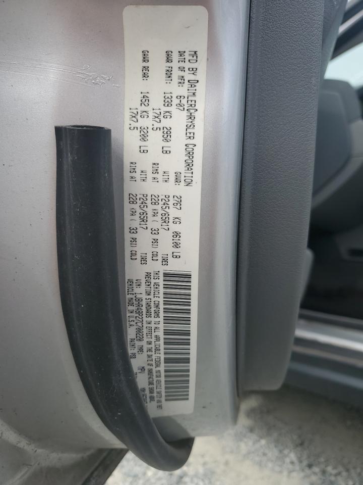 2007 Jeep Grand Cherokee Laredo VIN: 1J8HR48P27C700220 Lot: 70264685