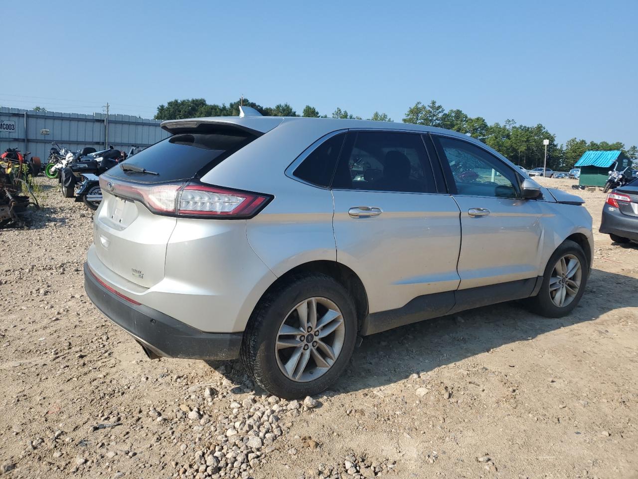 2015 Ford Edge Sel silver null gas 2FMTK4J97FBC38023 photo #4