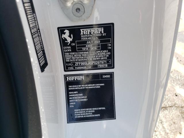 2023 FERRARI 296GTB   