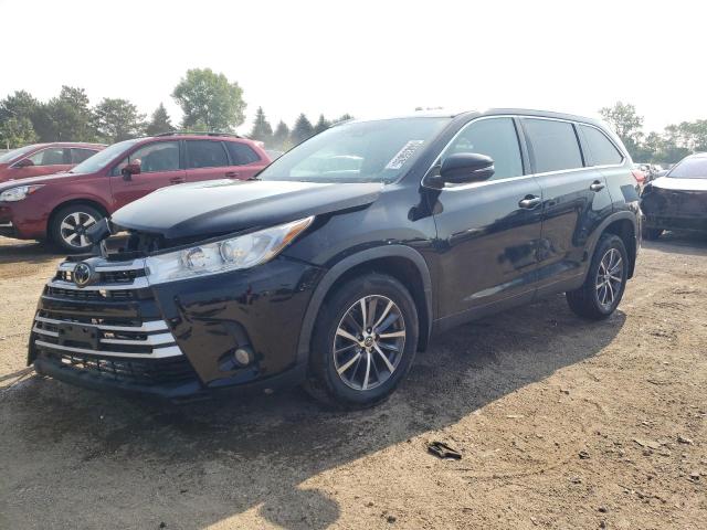  TOYOTA HIGHLANDER 2019 Черный