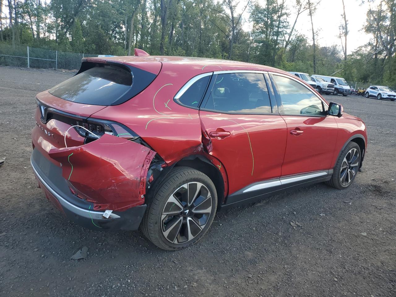 2024 Vinfast Trading And Production Llc Vf 8 Plus red null electric RLLV1AFA1RH008671 photo #4