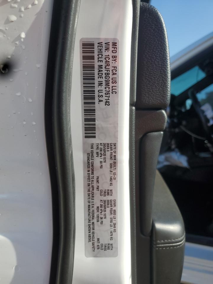 2021 Jeep Grand Cherokee Limited VIN: 1C4RJFBG9MC767142 Lot: 70129715