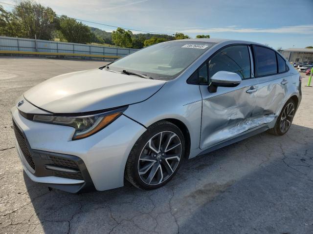  TOYOTA COROLLA 2022 Серебристый