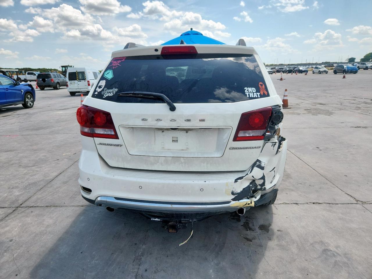 2018 Dodge Journey Crossroad VIN: 3C4PDCGG5JT276993 Lot: 70786275