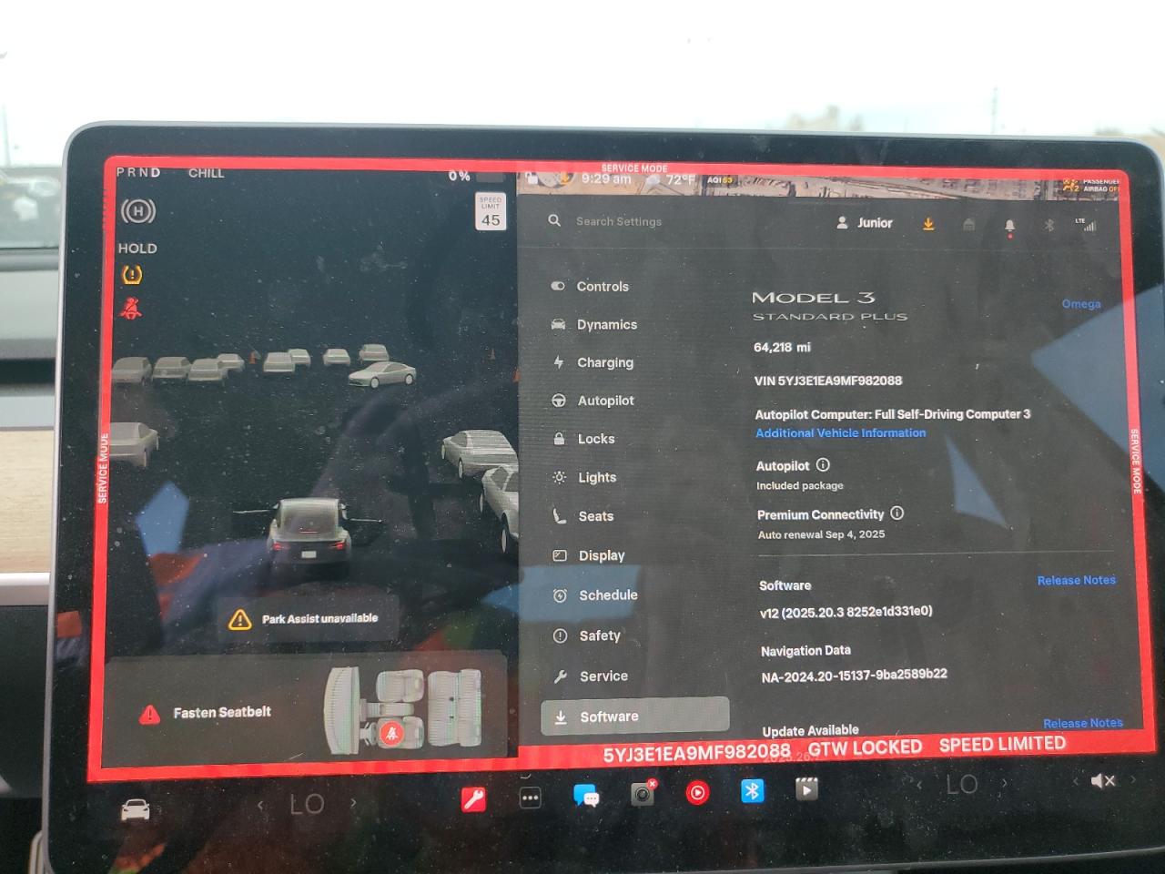 2021 Tesla Model 3 VIN: 5YJ3E1EA9MF982088 Lot: 70546435