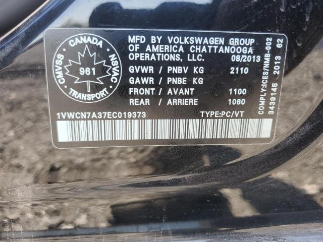 2014 VOLKSWAGEN PASSAT SEL  