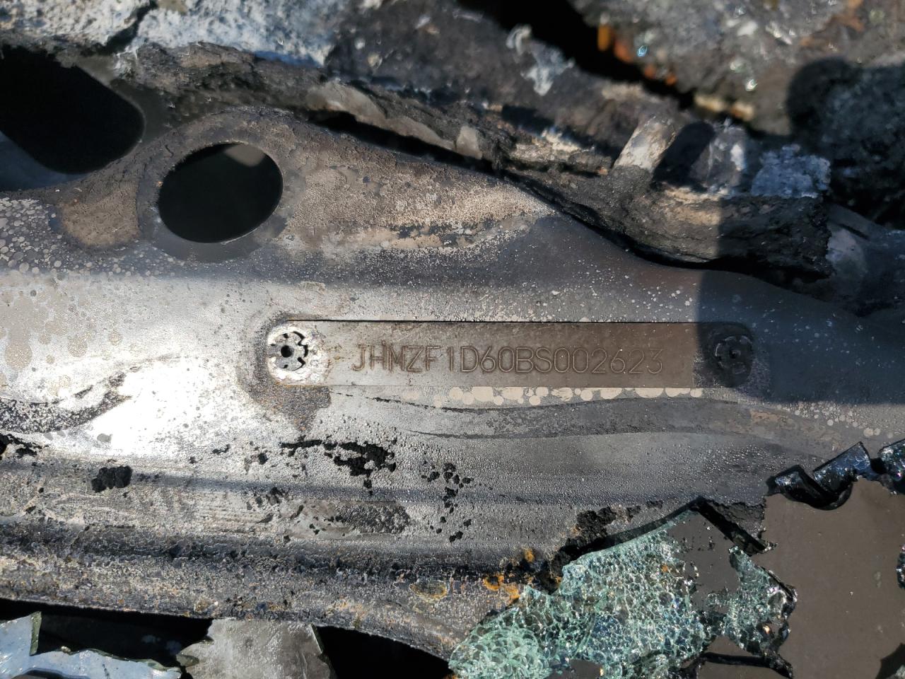 2011 Honda Cr-Z Ex VIN: JHMZF1D60BS002623 Lot: 68364555