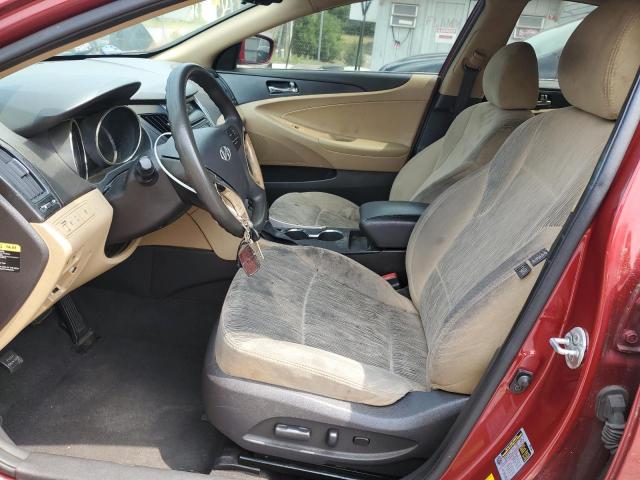 Sedans HYUNDAI SONATA 2012 Red