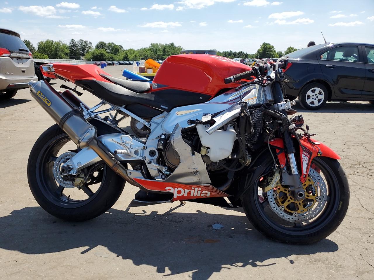 2004 Aprilia Rsv 1000 R red null gas ZD4RRU0094S000162 photo #1