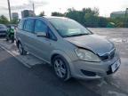 2008 VAUXHALL ZAFIRA EXCLUSIV for sale at Copart ST HELENS